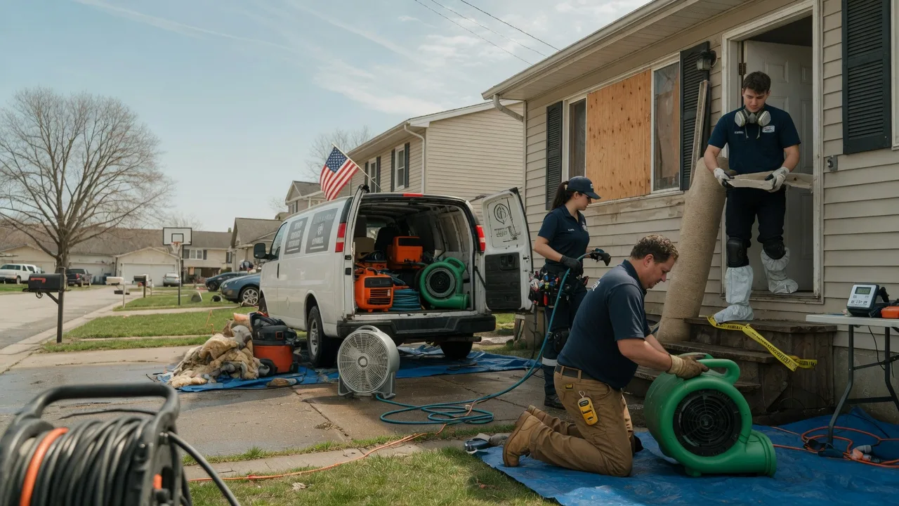 Water Damage Restoration in Chatfield, OH near me